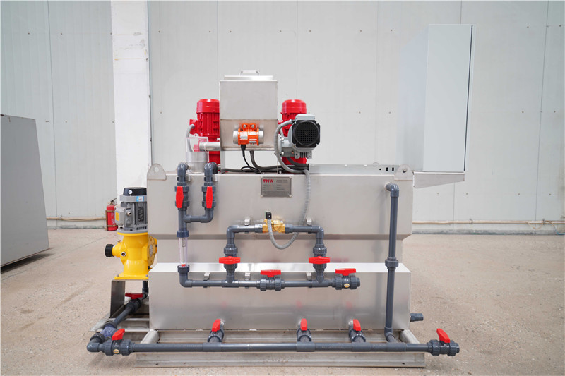 天尼威pac全自動加藥間，讓污水廠加藥班從“三班倒”變“白班打卡”